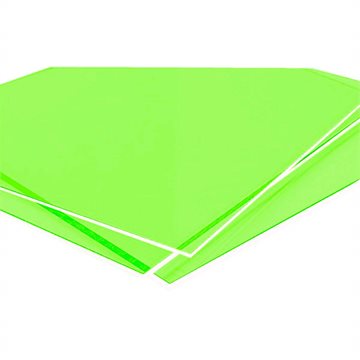 Acrylic Green 3 mm (FSRA1) (fluorescent) 3050 x 2050 mm
