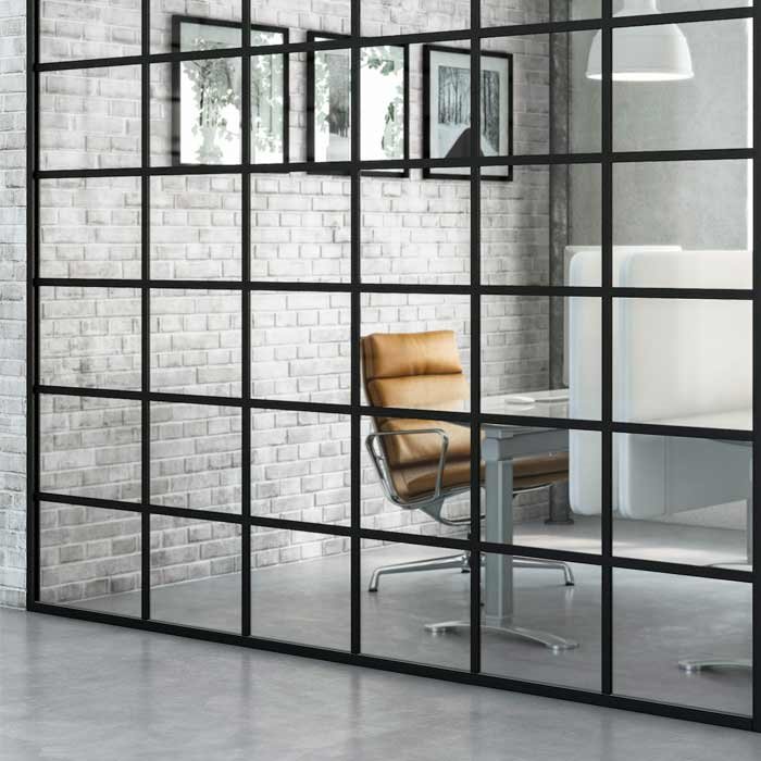 Glass wall - Alu-Room